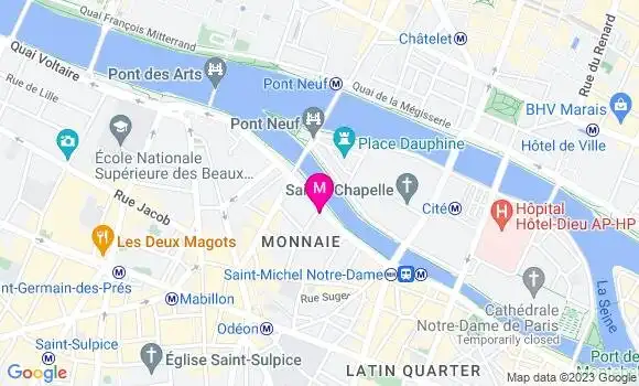 Localisation Restaurant  Lapérouse