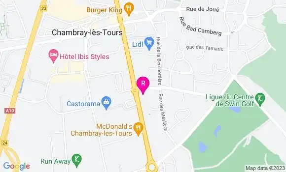 Localisation Restaurant  Edo