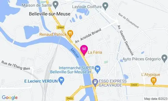 Localisation Restaurant  La Féria