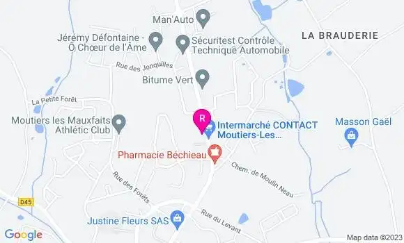 Localisation Pizzeria Okoumé