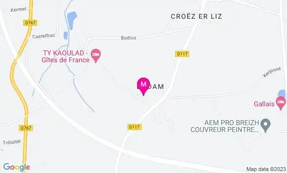 Localisation Pizzeria Au Vieux Pressoir