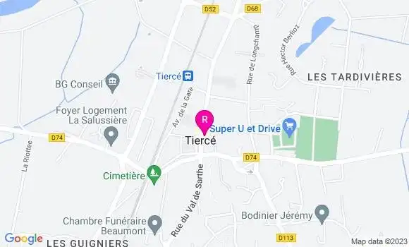 Localisation Restaurant  Les Mari Morgans