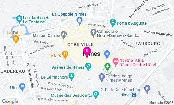 Localisation Restaurant  Avant Garde