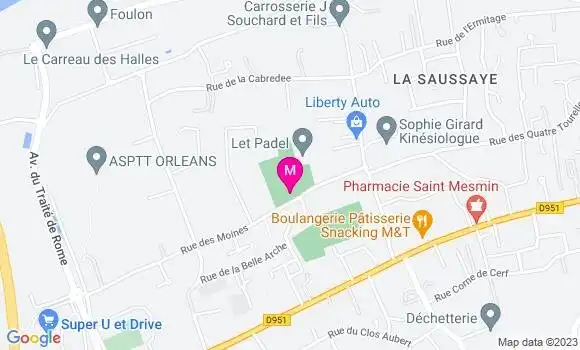 Localisation Restaurant  Le Délice des Saints