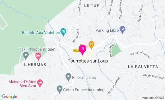 Localisation Restaurant  La Grange