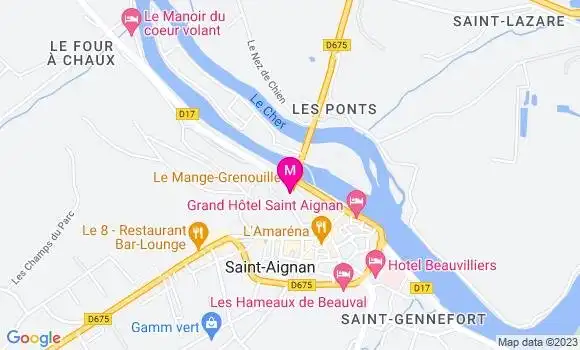Localisation Restaurant  Le Mange Grenouille