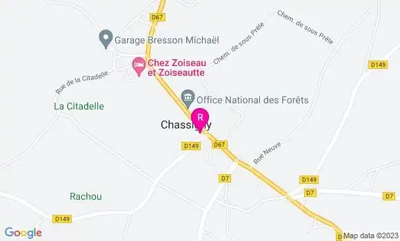 Localisation Restaurant  Relais du Moge