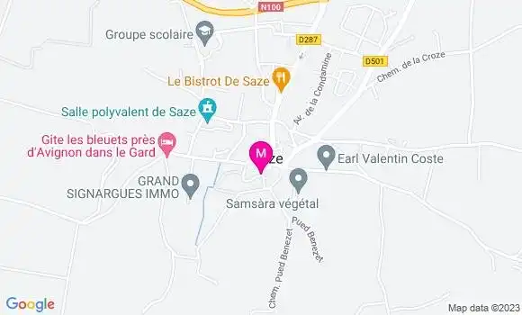 Localisation Pizzeria La Dolce Vita
