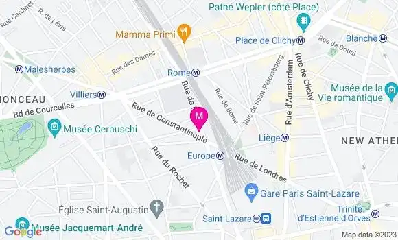 Localisation Café Le Lutetia