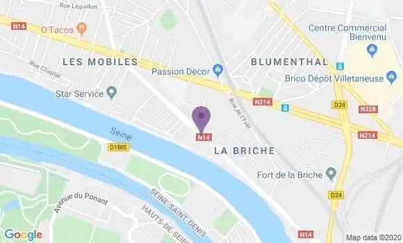 Localisation Restaurant  Allia