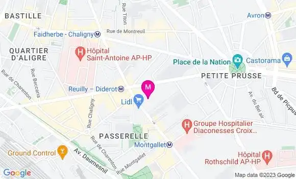 Localisation Restaurant  Maison Arnaud Lohyer