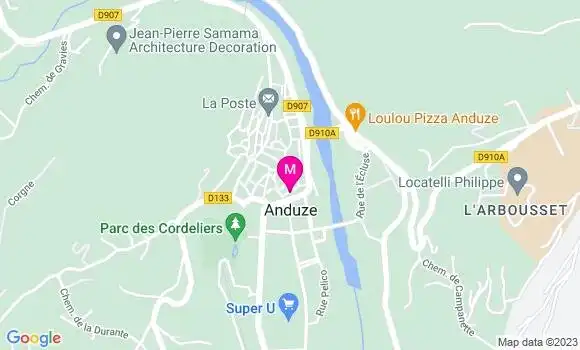 Localisation Restaurant  Le Cabanon
