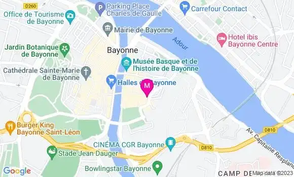 Localisation Restaurant Bar Bab Café