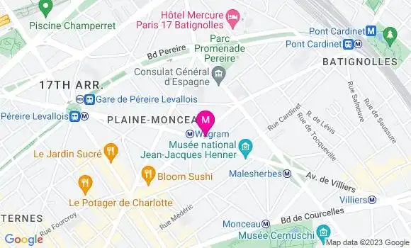 Localisation Restaurant  Café Gabrielle