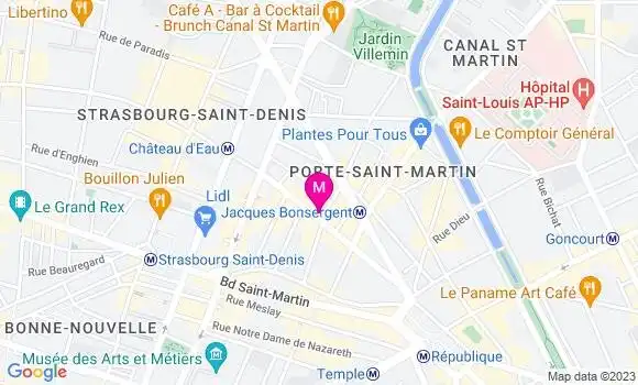 Localisation Restaurant  Le Petit Château d