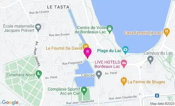 Localisation Brasserie L