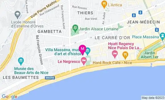 Localisation Brasserie des Chauffeurs