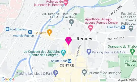 Localisation Restaurant  L