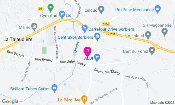 Localisation Restaurant  L
