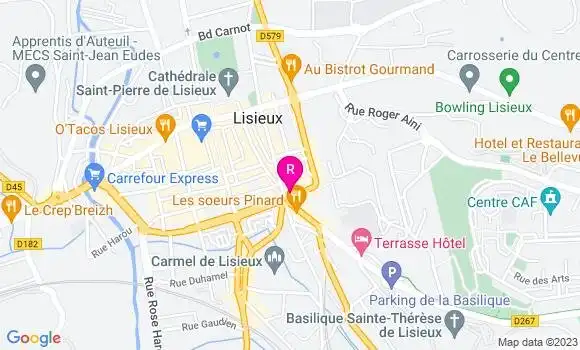 Localisation Crêperie Au Crêp