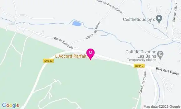 Localisation Auberge du Vieux Bois