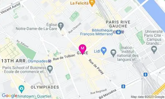 Localisation Brasserie La Roseraie