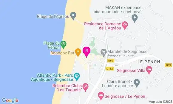 Localisation Restaurant  Le Hapchot