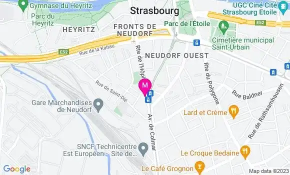 Localisation Brasserie Schluthfeld
