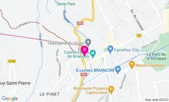 Localisation Restaurant  Le Pêché Gourmand