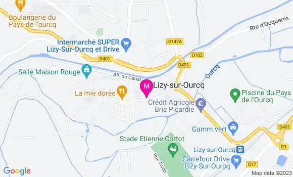 Localisation Restaurant  Le Gaulois