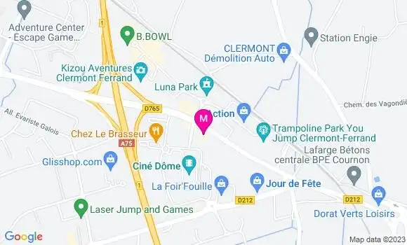 Localisation Restaurant  L