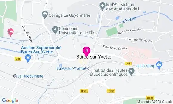Localisation Restaurant  La Part des Anges