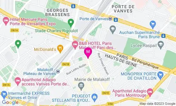 Localisation Restaurant  Les Apaches