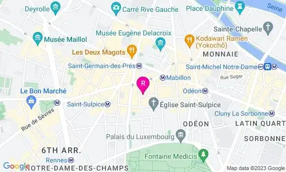 Localisation Restaurant Bar L