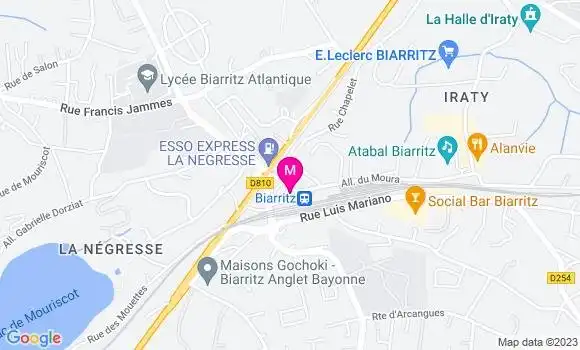 Localisation Restaurant  La Station