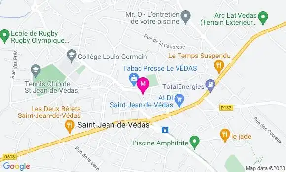 Localisation Restaurant  L
