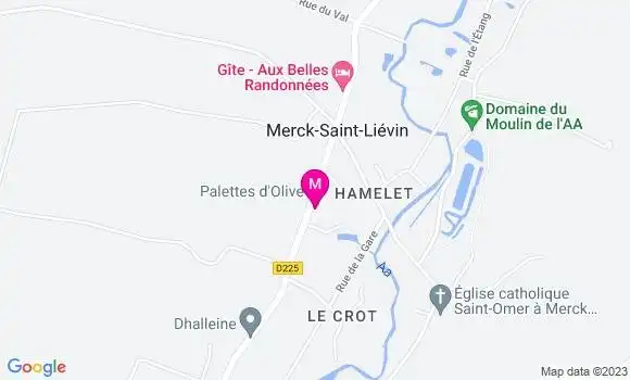 Localisation Restaurant  Au Cuiralatre