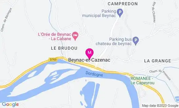 Localisation Le Restaurant Maleville