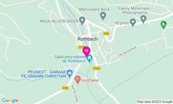 Localisation Restaurant  Au Loup