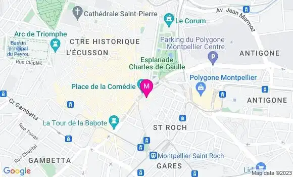 Localisation Le Bistrot de l