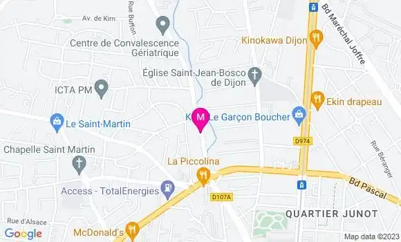 Localisation Restaurant  L