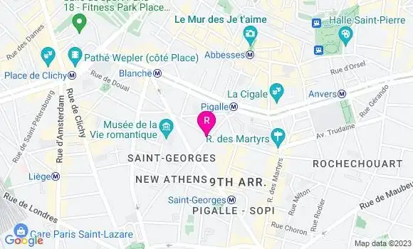 Localisation Restaurant  Maison Lautrec