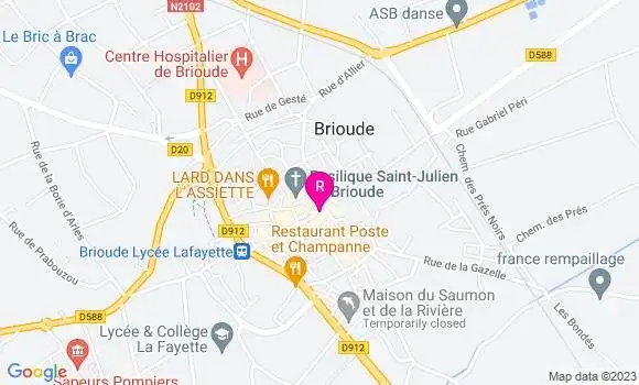 Localisation Pizzeria Pizz