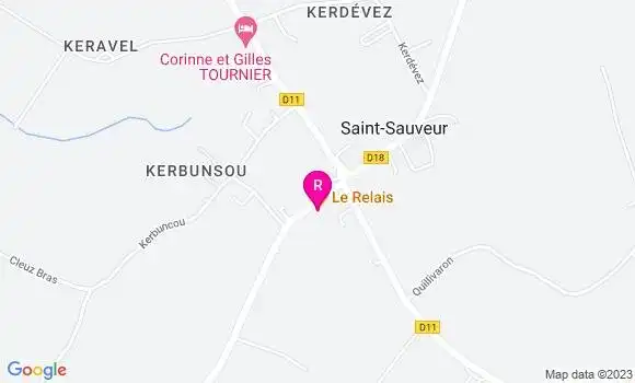 Localisation Restaurant  Le Relais