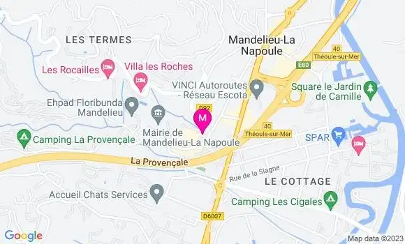 Localisation Restaurant  Petit Bambou Café