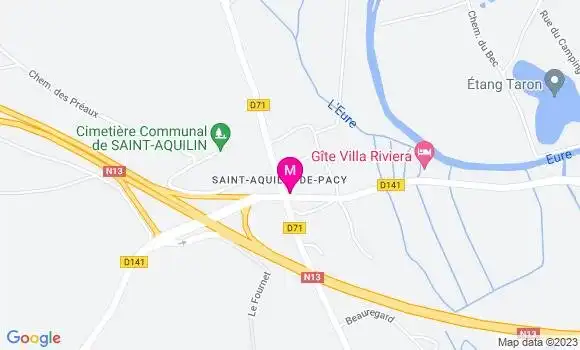 Localisation Crêperie Le Grenier à Crêpes