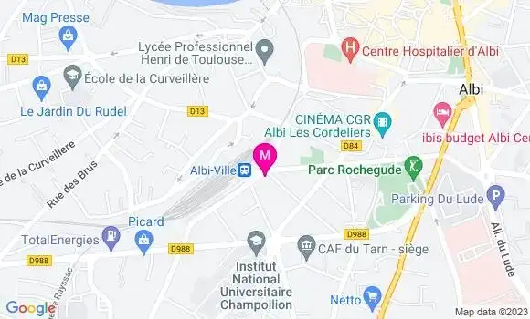 Localisation Restaurant  Chez Yvette