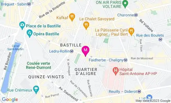 Localisation Restaurant  Le Chat Bossu