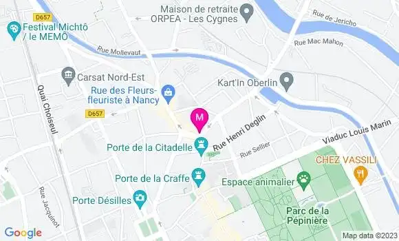 Localisation Restaurant  Le Berbère