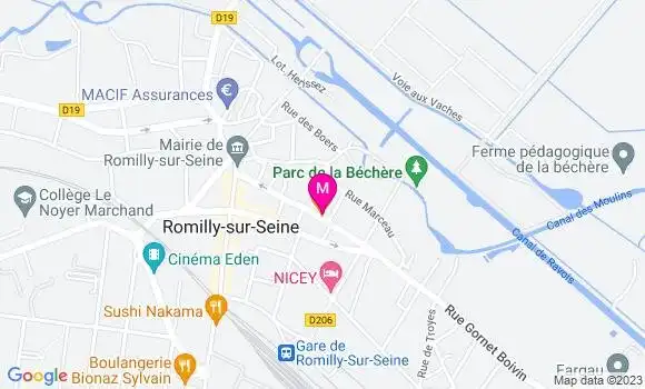 Localisation Restaurant Italien Le Fournaise